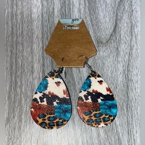 Western Tear Drop Earrings